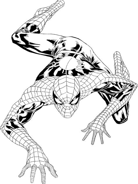 spiderman coloring pages printable|spider-man coloring pages online free.